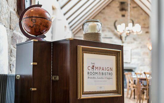 The Campaign Room Bistro at Carberry Tower